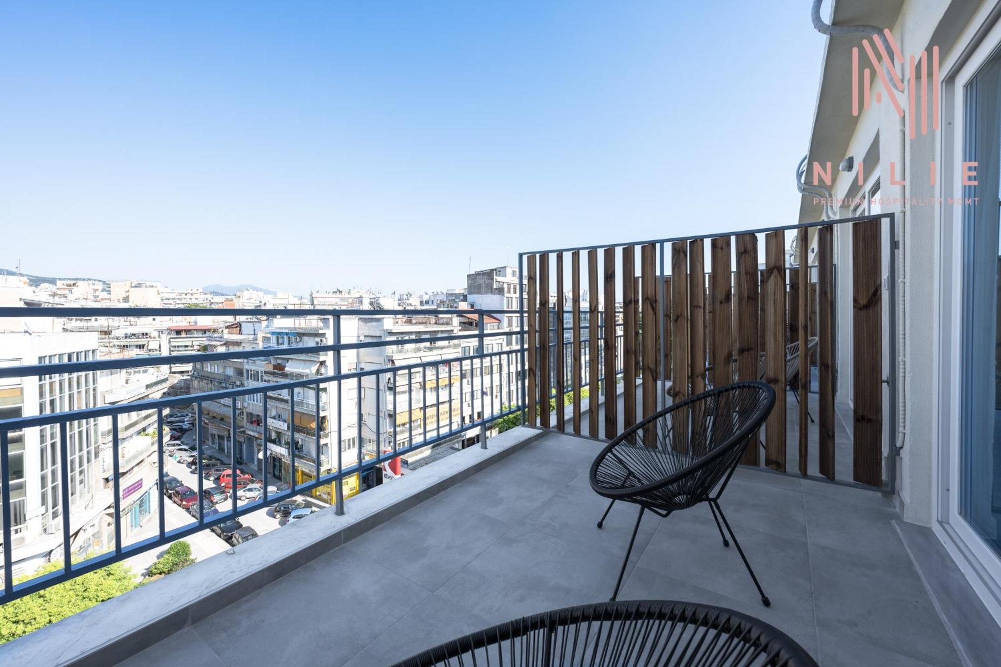 V1 Penthouse, Nilie Hospitality Mgmt Apartamento Tessalónica Exterior foto