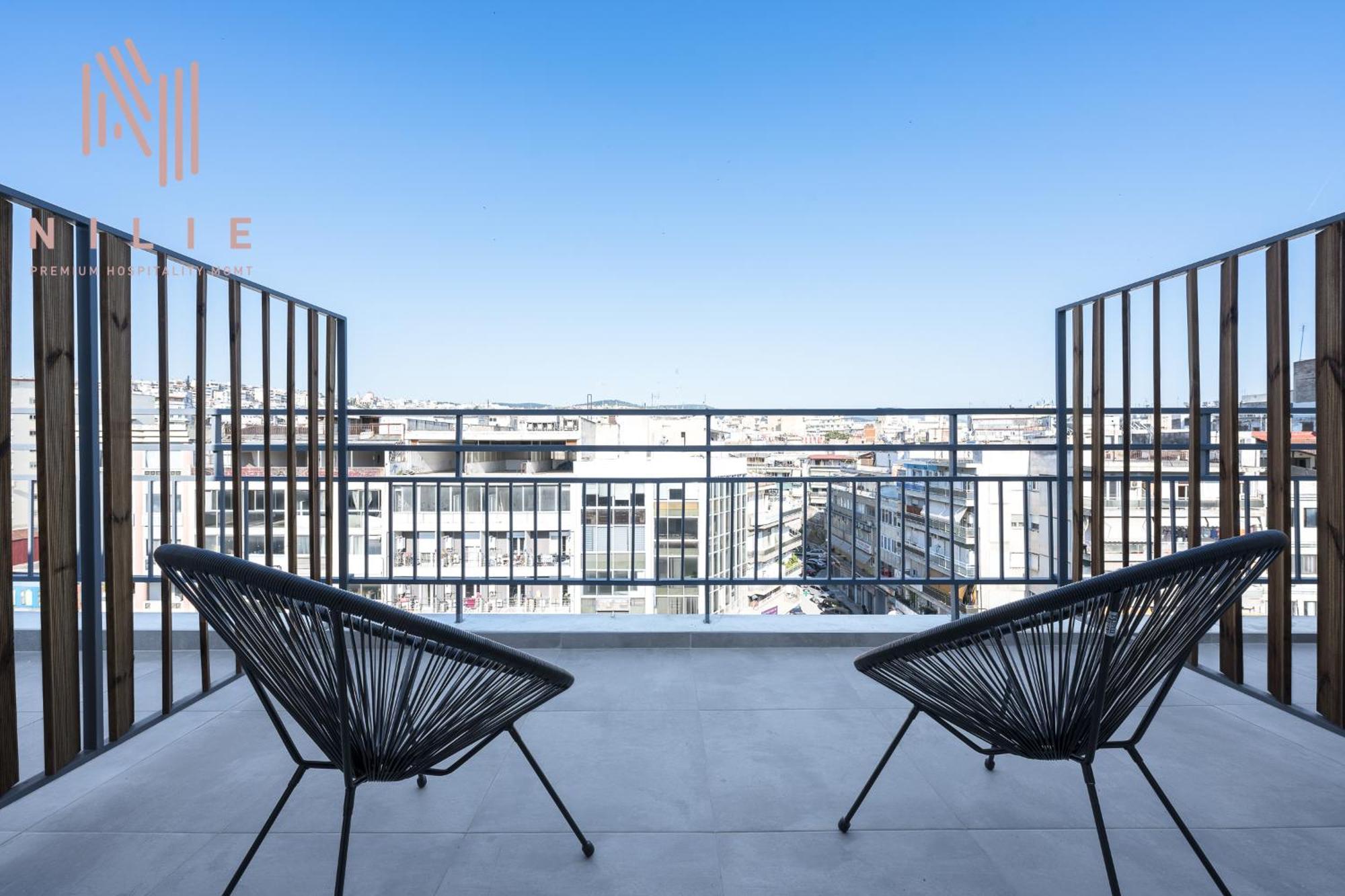 V1 Penthouse, Nilie Hospitality Mgmt Apartamento Tessalónica Exterior foto