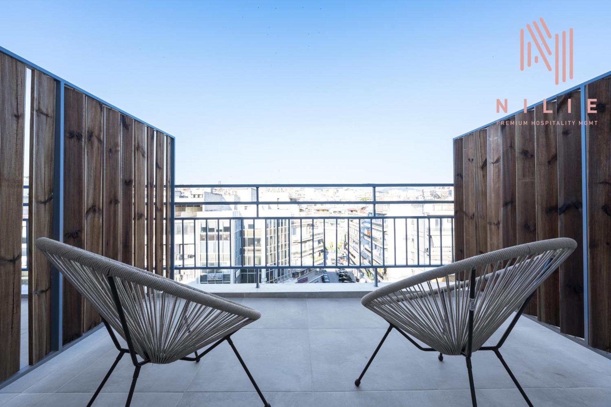V1 Penthouse, Nilie Hospitality Mgmt Apartamento Tessalónica Exterior foto