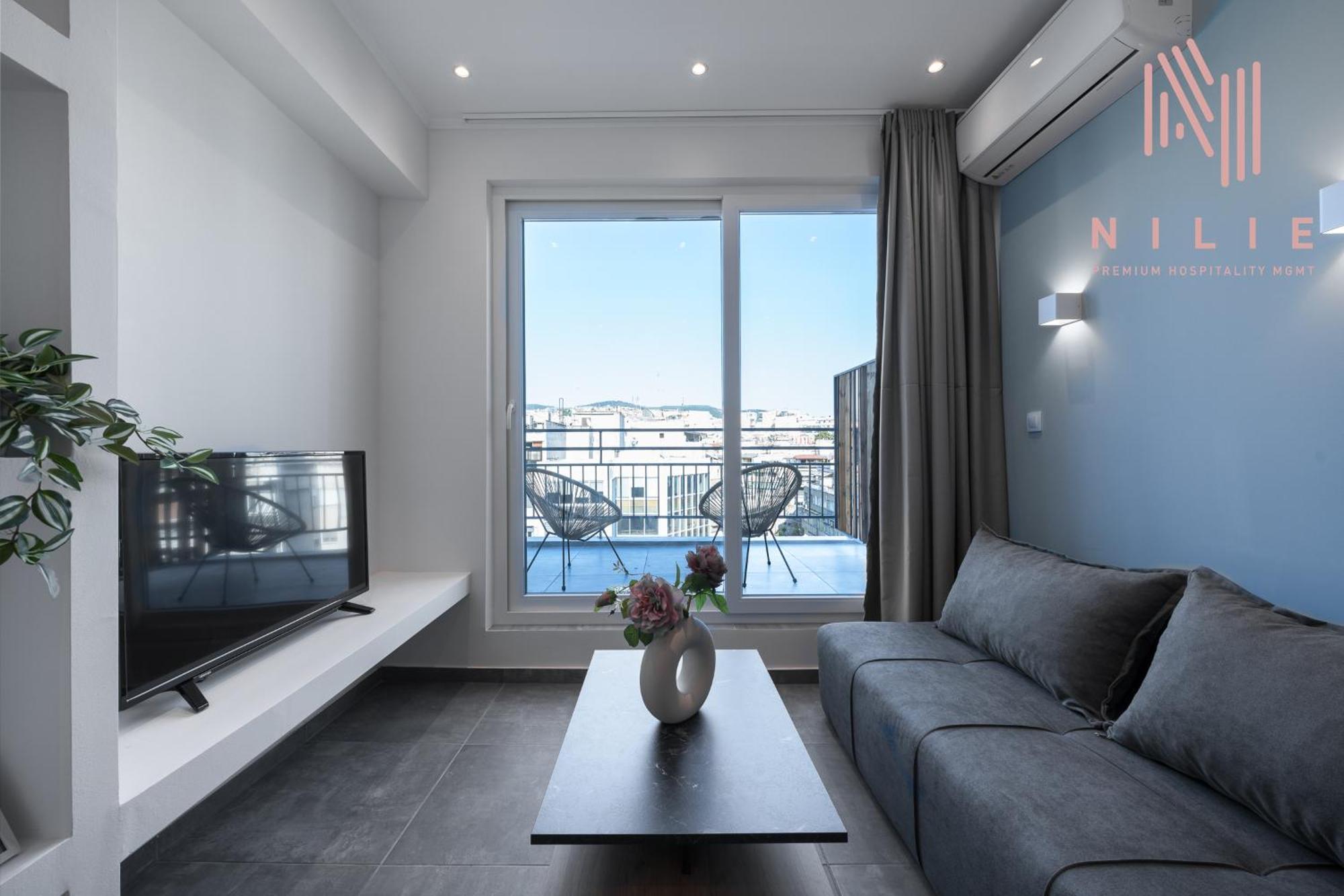 V1 Penthouse, Nilie Hospitality Mgmt Apartamento Tessalónica Exterior foto