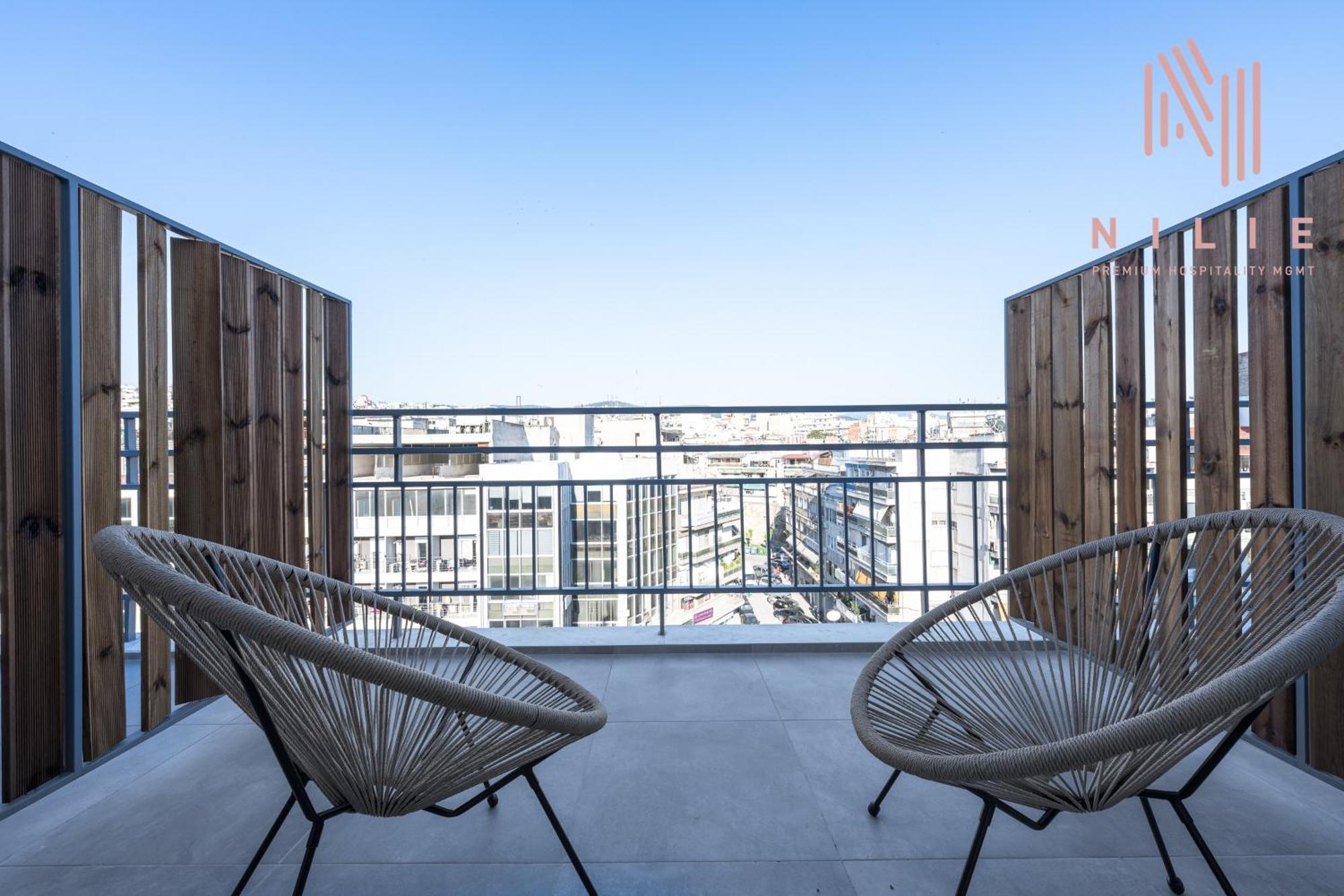 V1 Penthouse, Nilie Hospitality Mgmt Apartamento Tessalónica Exterior foto