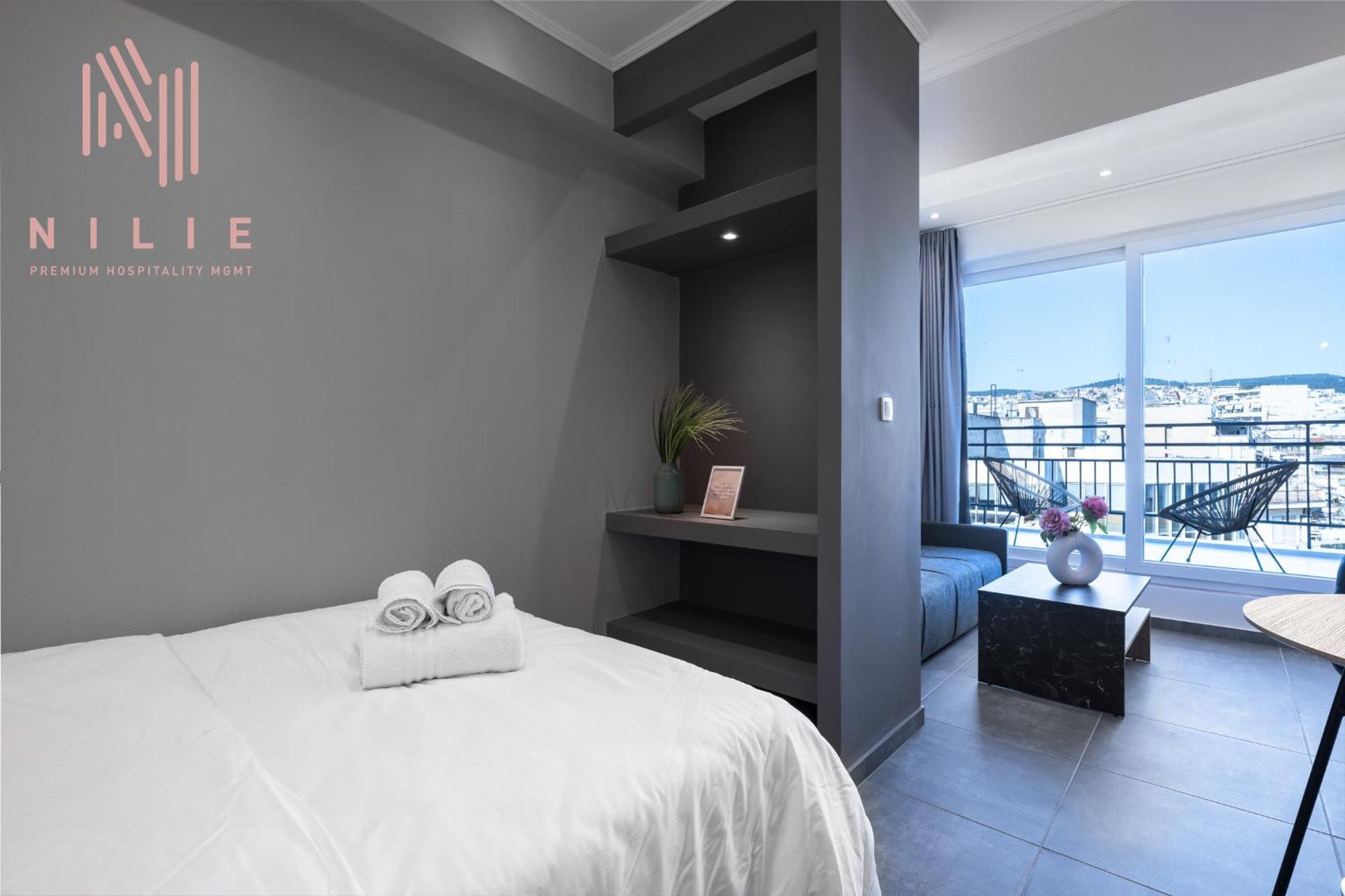 V1 Penthouse, Nilie Hospitality Mgmt Apartamento Tessalónica Exterior foto
